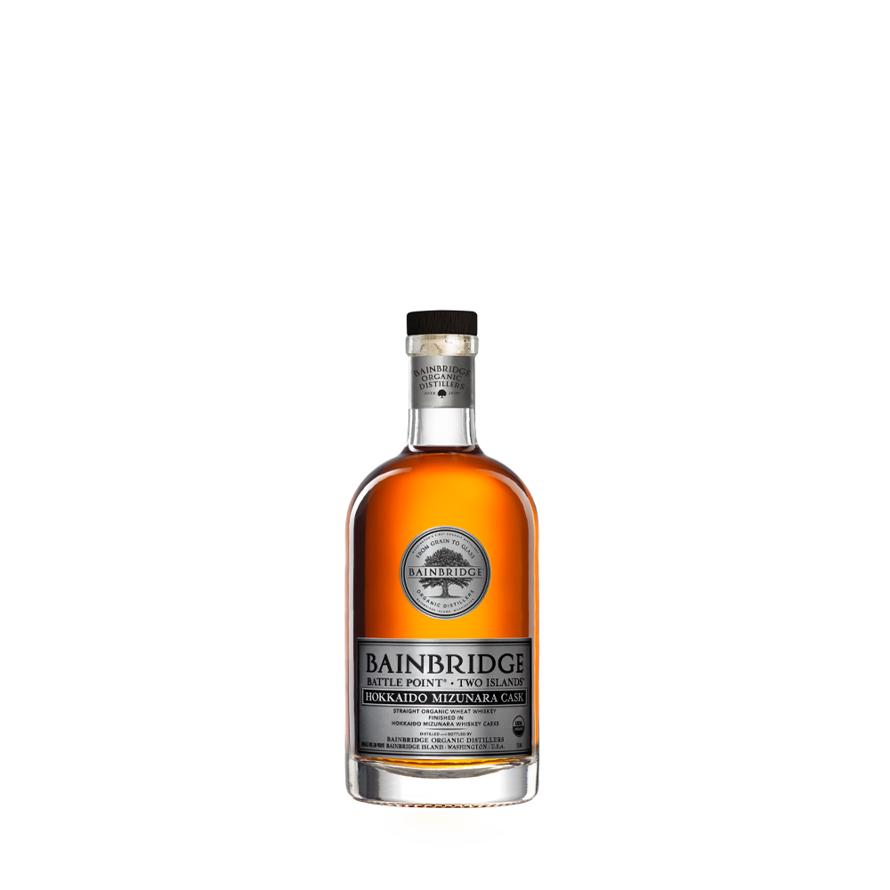 ツーアイランド北海道ミズナラ樽ウイスキー – Bainbridge Organic Distillers