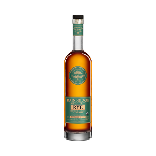 Battle Point Organic Rye Whiskey 100 Proof