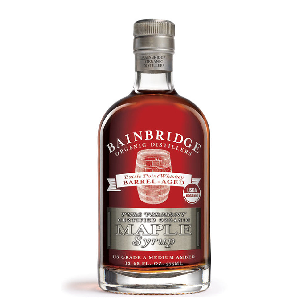 Whiskey Barrel Aged Organic Maple Syrup Bainbridge Organic Distillers